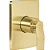 Doka Acabamento Monocomando para Ducha e Chuveiro Brushed Gold DK5018BG - Imagem 2