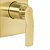 Doka Acabamento Monocomando para Ducha e Chuveiro Brushed Gold DK5018BG - Imagem 3