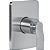 Doka Acabamento Monocomando para Ducha e Chuveiro Brushed Nickel DK5018BN - Imagem 2