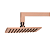Doka Ducha De Parede Rainbow Rose Gold DK5020RG - Imagem 2