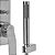 Doka Acabamento Monocomando para Ducha com Desviador Rainbow Brushed Nickel DK5053BN - Imagem 3