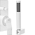 Doka Acabamento Monocomando para Ducha com Desviador Rainbow Matt White DK5053MW - Imagem 3