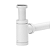 Doka Sifão para Cuba Matt White DK5021MW - Imagem 2