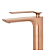 Doka Monocomando Para Lavatorio 248mm Rainbow Brushed Rose Gold DK5016BRG - Imagem 2