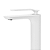 Doka Monocomando Para Lavatorio 248mm Rainbow Matt White DK5016MW - Imagem 2