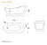 Immersi Banheira de Imersão Itapema Glossy White - IM1004GW - Imagem 5