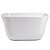 Immersi Banheira de Imersão Açores Glossy White - IM1022GW - Imagem 1