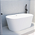 Immersi Misturador de Piso para Banheira com Ducha Manual Amazon Matt Black IM2002MB - Imagem 4