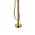 Immersi Misturador de Piso para Banheira com Ducha Manual Amazon Gold IM2002GO - Imagem 3