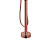 Immersi Misturador de Piso para Banheira com Ducha Manual Amazon Rose Gold IM2002RG - Imagem 3
