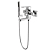Immersi Misturador de Parede para Banheira com Ducha Manual Purus Chrome IM2003CR - Imagem 1