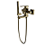 Immersi Misturador de Parede para Banheira com Ducha Manual Purus Gold IM2003GO - Imagem 1