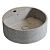 Doka Cuba Redonda com Mesa Light Concrete Geostone - DK5051LC - Imagem 2