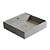 Doka Cuba de Apoio Quadrada com mesa Light Concrete Geostone - DK5050LC - Imagem 1