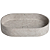 Doka Cuba de Apoio Oval Light Concrete - DK5041LC - Imagem 2