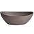 Doka Cuba de Apoio Duplo Arco Geostone Dark Red Terrazzo - DK5039DR - Imagem 2