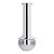 Papeleira Vertical De Parede Cromada Components Kohler - Imagem 2