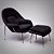 Poltrona Womb + Pufe | Design Original by Eero Saarinen - Imagem 7