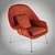 Poltrona Womb + Pufe | Design Original by Eero Saarinen - Imagem 4