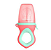 Alimentador com Tela de Silicone Funny Meal - Rosa - Imagem 3