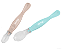 Colher Ponta Dupla Colors Neutro – Kit com 2 Unidades - Imagem 1