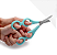 Tesoura Escolar Tandem BRW – Corte Compartilhado - Imagem 1