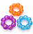 Pulseira Sensorial de Gel com Glitter - Imagem 1