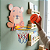 Cesta de Basquete Ursinho Infantil com Bola e Bomba - Imagem 2