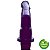 PROTESE GEL AROMA UVA - 14,5X4 COM VIBRADOR UVA01A - Imagem 1