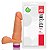 PROTESE COM VIBRADOR E ESCROTO 16,5X4 CM - Imagem 1