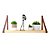 Kit 2 Prateleiras 60x15 Pinus - Alças de Couro - Imagem 5
