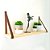 Kit 2 Prateleiras 50x15 Pinus - Alças de Couro - Imagem 3