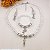 Conjunto Orixá Oxalá (Colar + Brinco + Pulseira) Umbanda e Candomblé - Imagem 1