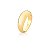 Anel Dourado Oval Liso - Imagem 1
