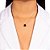 Conjunto Dourado Gota Cristal Onix - Imagem 3