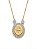 Colar Medalha Espírito Santo com Zircônias – Banhado a Ouro 18k - Imagem 3