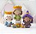 Bonecos Mini Presépio Natal Amigurumi - Conjunto 2 - Imagem 3