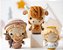 Bonecos Mini Presépio Natal Amigurumi - Conjunto 3 - Imagem 4