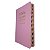 Bíblia Sagrada Letra Grande Rosa Com Harpa - Imagem 1