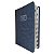Bíblia Bilíngue Bible NAA Inglês Português Capa Luxo Azul Índice - Imagem 1