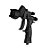 Pistola Walcom Carbonio HTE Clear, verniz 1.3 mm com estojo, manômetro digital e acessórios - W013013 - Walcom - Imagem 2