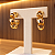 Brincos argola design espiral - Imagem 3