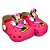 Babuches croc Infantil Minnie Vestido  (Pink) - Imagem 1