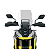 Bolha ATACAMA Alta Cristal Suzuki V-strom 800 - Imagem 1