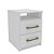 Mesa de Cabeceira 33cm Compacta com 2 Gavetas e Nicho - Imagem 2