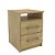 Mesa de Cabeceira 33cm Compacta com 2 Gavetas e Nicho - Imagem 5