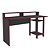Mesa Gamer 136cm com Espaço para CPU e Monitores Preto e Vermelho - Imagem 2