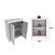 Balcão para Escritório Home Office 60cm 2 Portas - Imagem 17