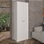 Armário para Escritório Home Office 60cm 2 Portas 5 Prateleiras - Imagem 4