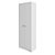 Armário para Escritório Home Office 60cm 2 Portas 5 Prateleiras - Imagem 5
